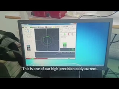 детектор дефектов вихревого тока обнаруживает дефект трещины на барабане медной трубы