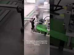 Видео вихревого тока и визуального совместного осмотра стального кольца