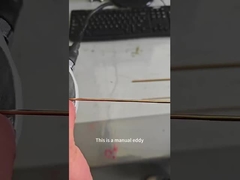 Вихревой детектор неисправностей текущего проходит через зонд для проверки медный стержень вручную