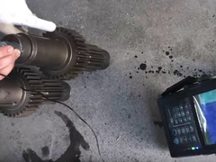 Портативный УЗК (ультразвуковой контроль) зубчатых валов